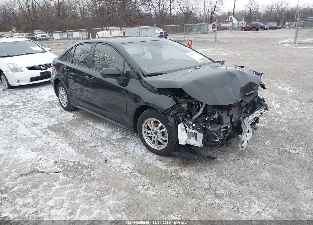 2022 TOYOTA COROLLA HYBRID LE VIN: JTDEAMDE2NJ059309