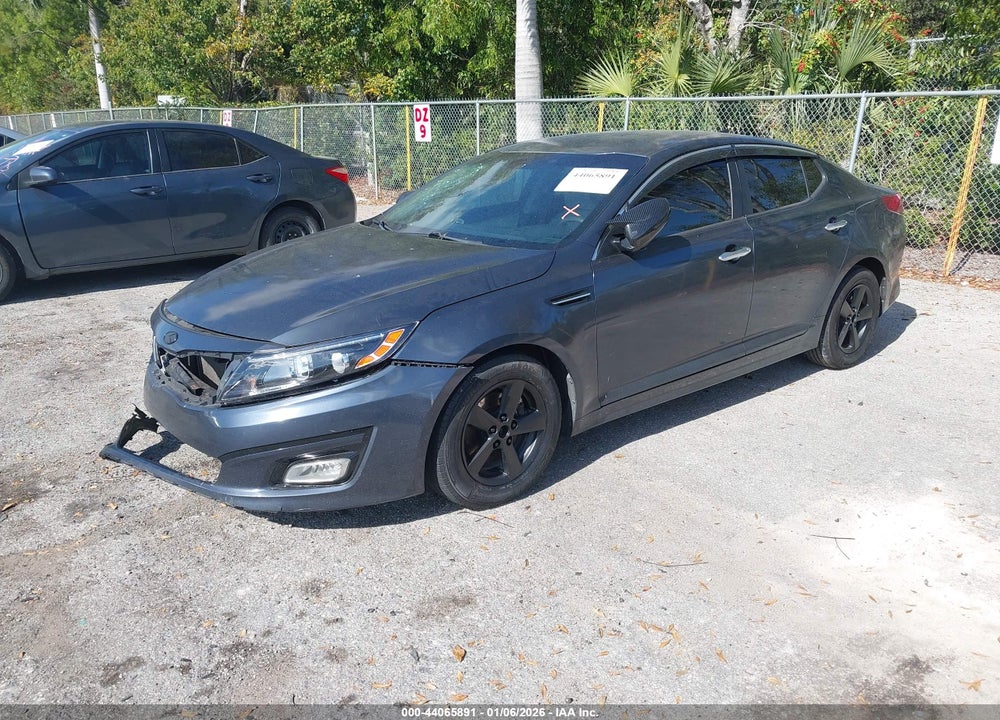 2015 KIA OPTIMA LX VIN: KNAGM4A72F5570306