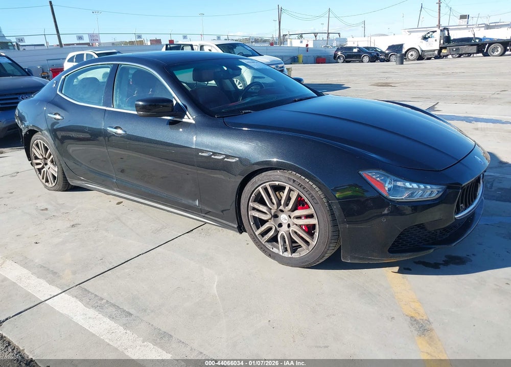 2015 MASERATI GHIBLI S Q4 VIN: ZAM57RTA7F1140216