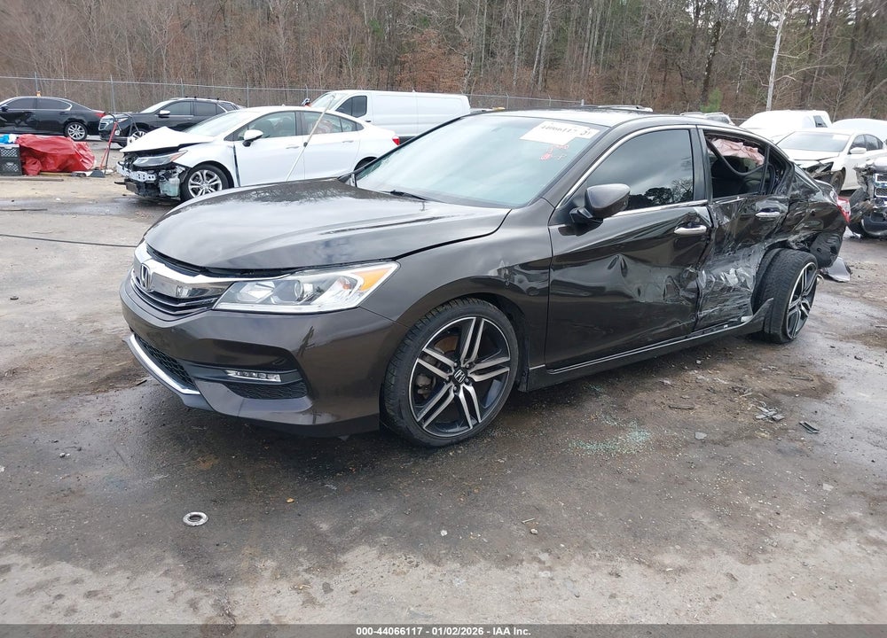 2017 HONDA ACCORD SPORT VIN: 1HGCR2F54HA285276