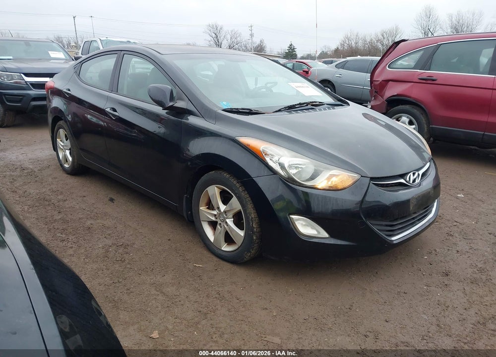 2012 HYUNDAI ELANTRA GLS VIN: 5NPDH4AE3CH125027