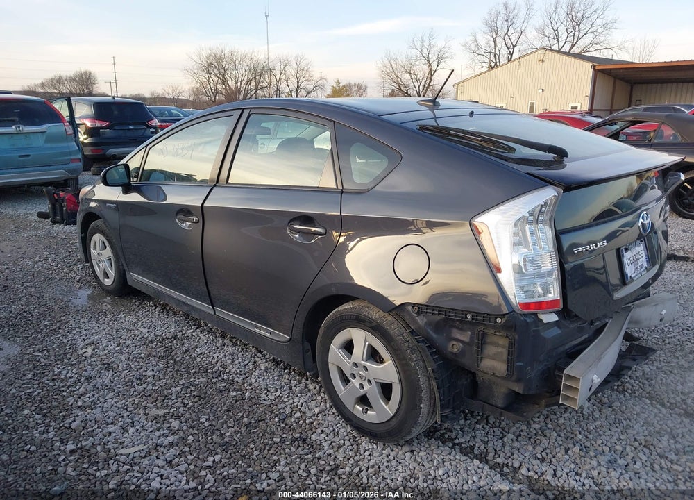 2011 TOYOTA PRIUS TWO VIN: JTDKN3DUXB5362156