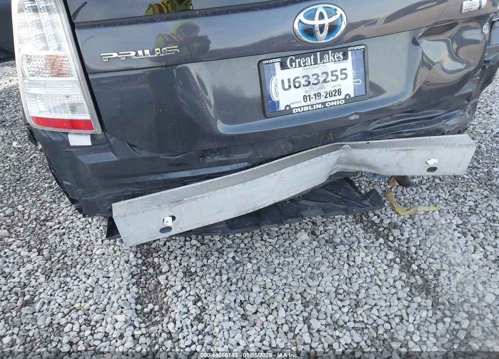 2011 TOYOTA PRIUS TWO VIN: JTDKN3DUXB5362156