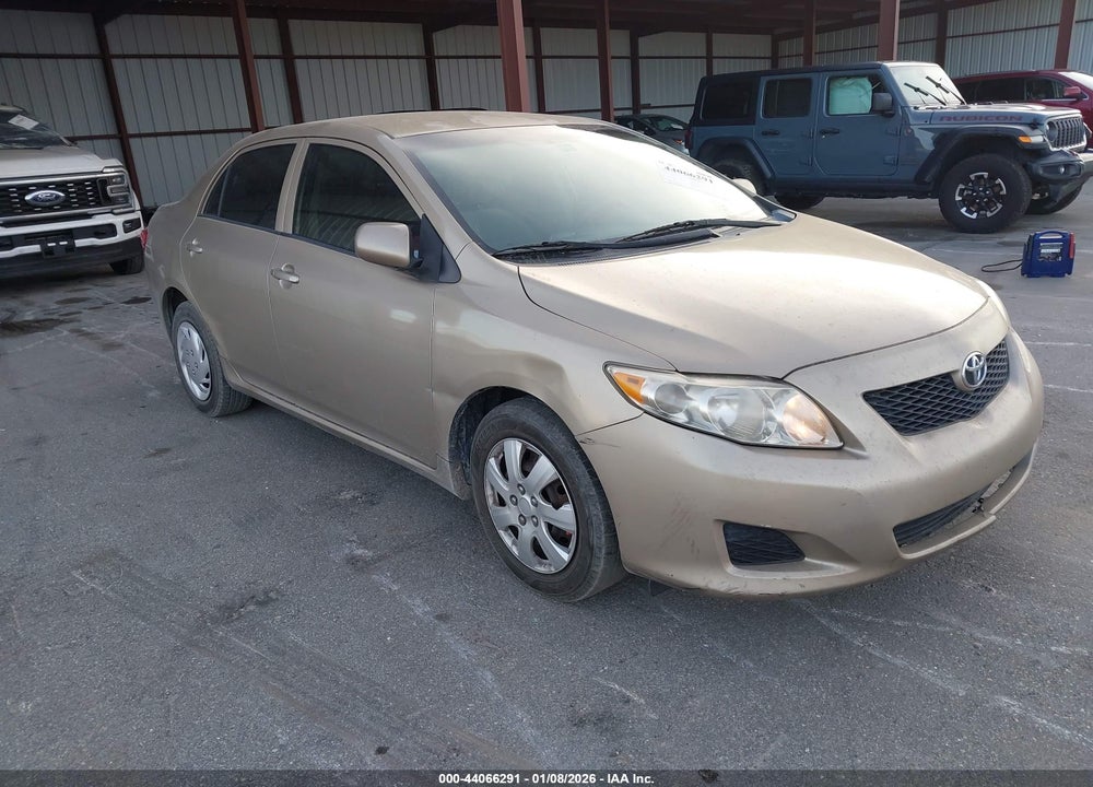 2009 TOYOTA COROLLA LE VIN: 2T1BU40E79C142137