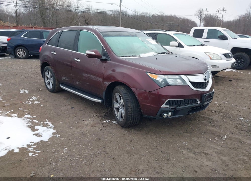 2013 ACURA MDX TECHNOLOGY PACKAGE VIN: 2HNYD2H35DH505528