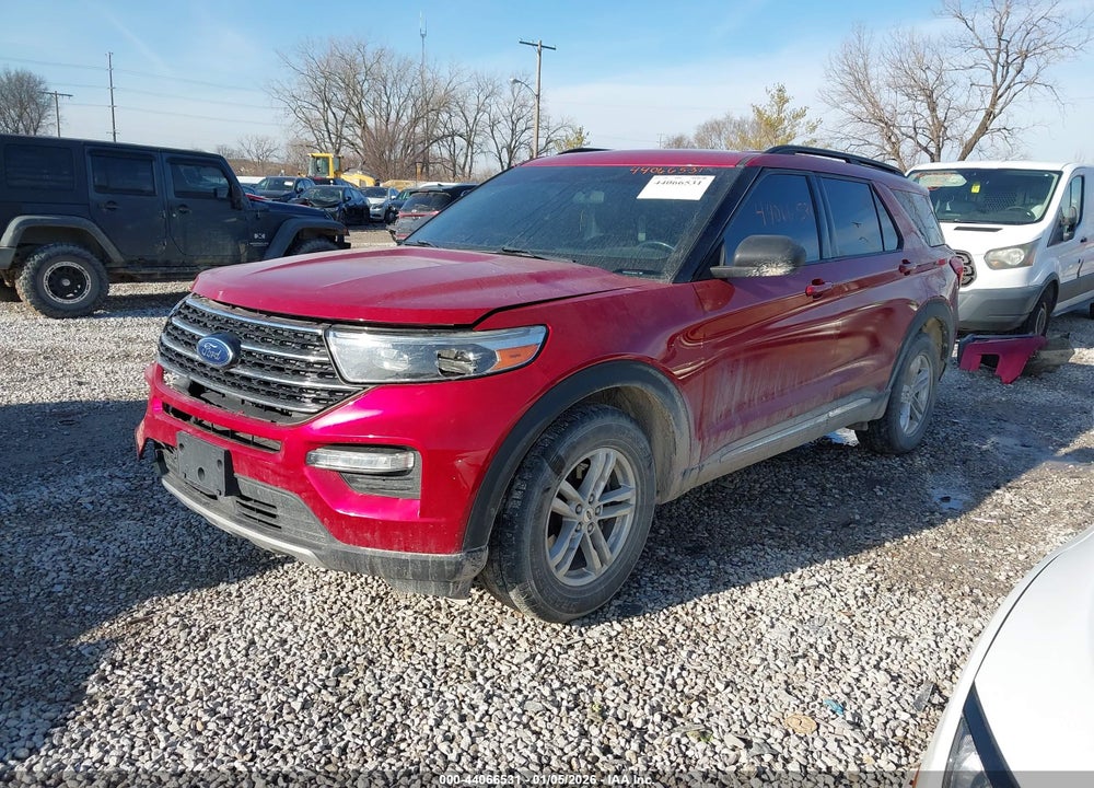 2020 FORD EXPLORER XLT VIN: 1FMSK8DH0LGB49372