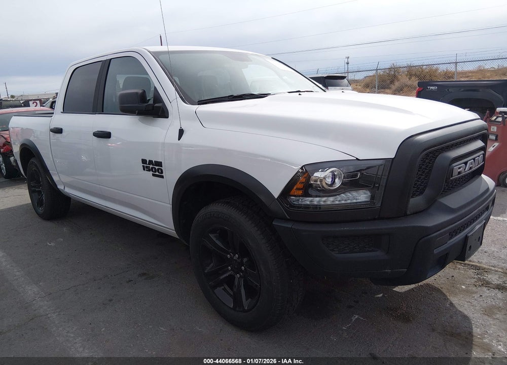 2024 RAM 1500 CLASSIC WARLOCK  4X2 5'7 BOX VIN: 1C6RR6LG2RS128841