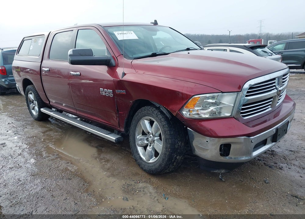 2017 RAM 1500 BIG HORN  4X4 5'7 BOX VIN: 3C6RR7LT9HG506078