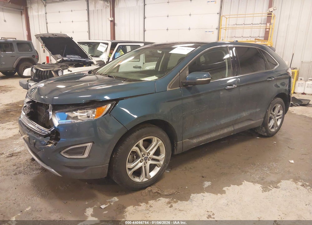 2016 FORD EDGE TITANIUM VIN: 2FMPK3K88GBB41822