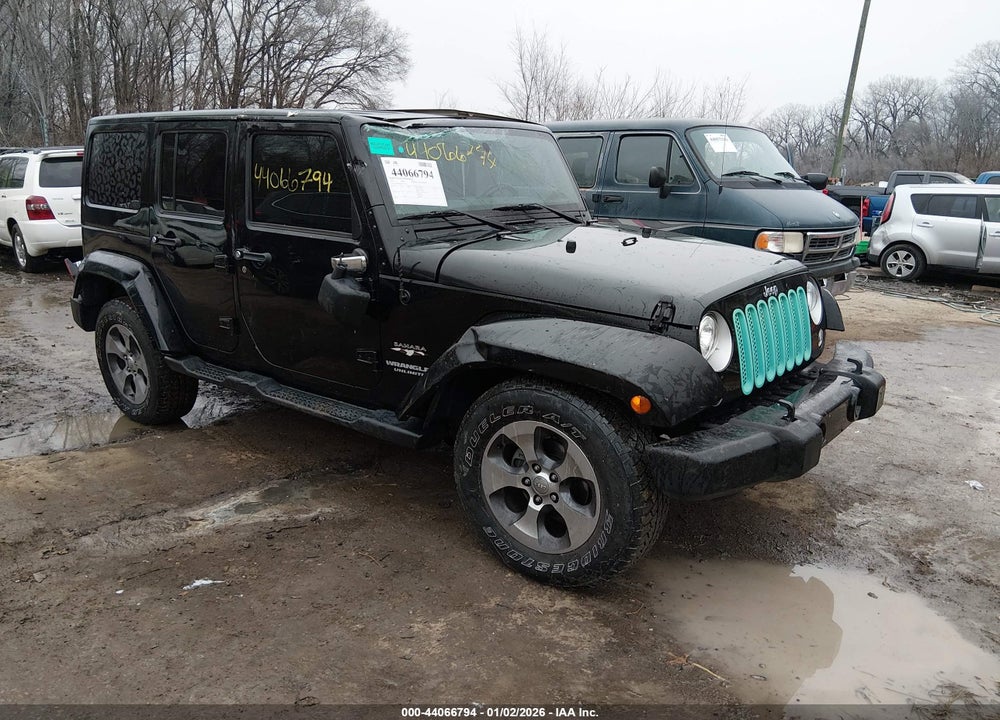 2017 JEEP WRANGLER UNLIMITED SAHARA 4X4 VIN: 1C4BJWEG5HL522874