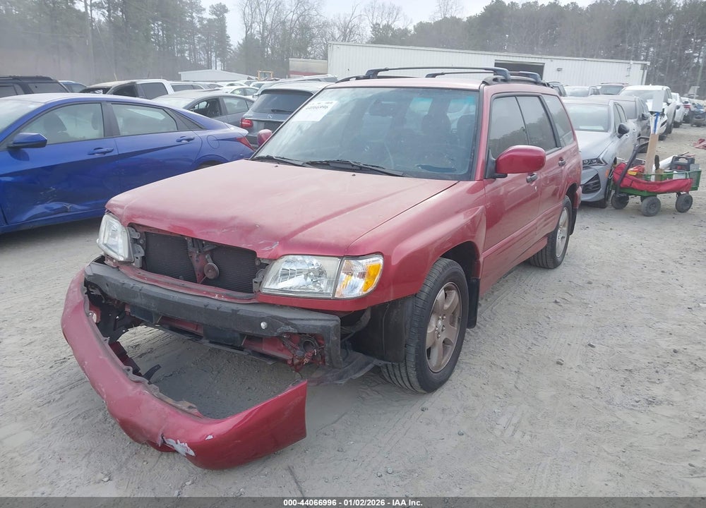 2001 SUBARU FORESTER S VIN: JF1SF65651H715114