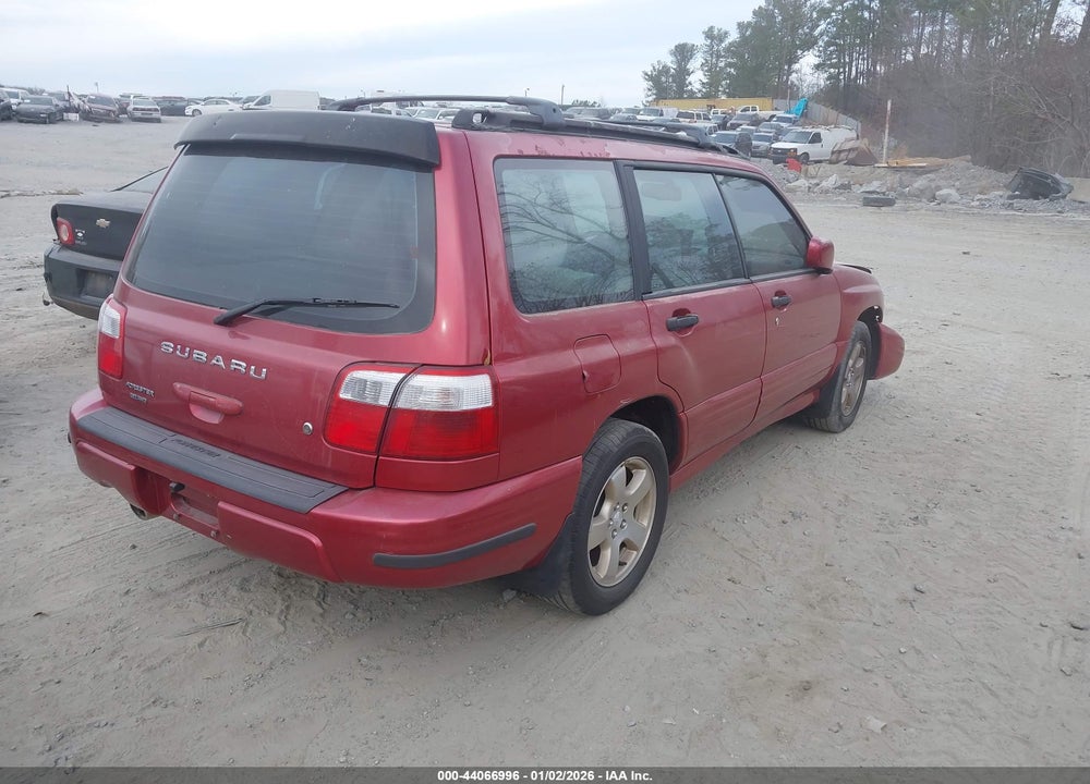 2001 SUBARU FORESTER S VIN: JF1SF65651H715114