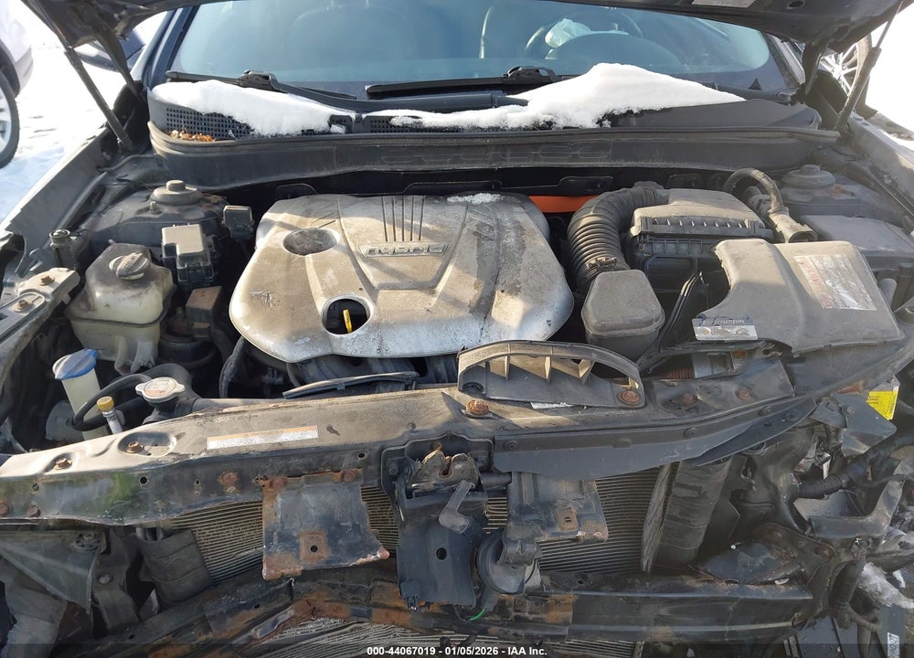 2012 HYUNDAI SONATA HYBRID VIN: KMHEC4A49CA060911