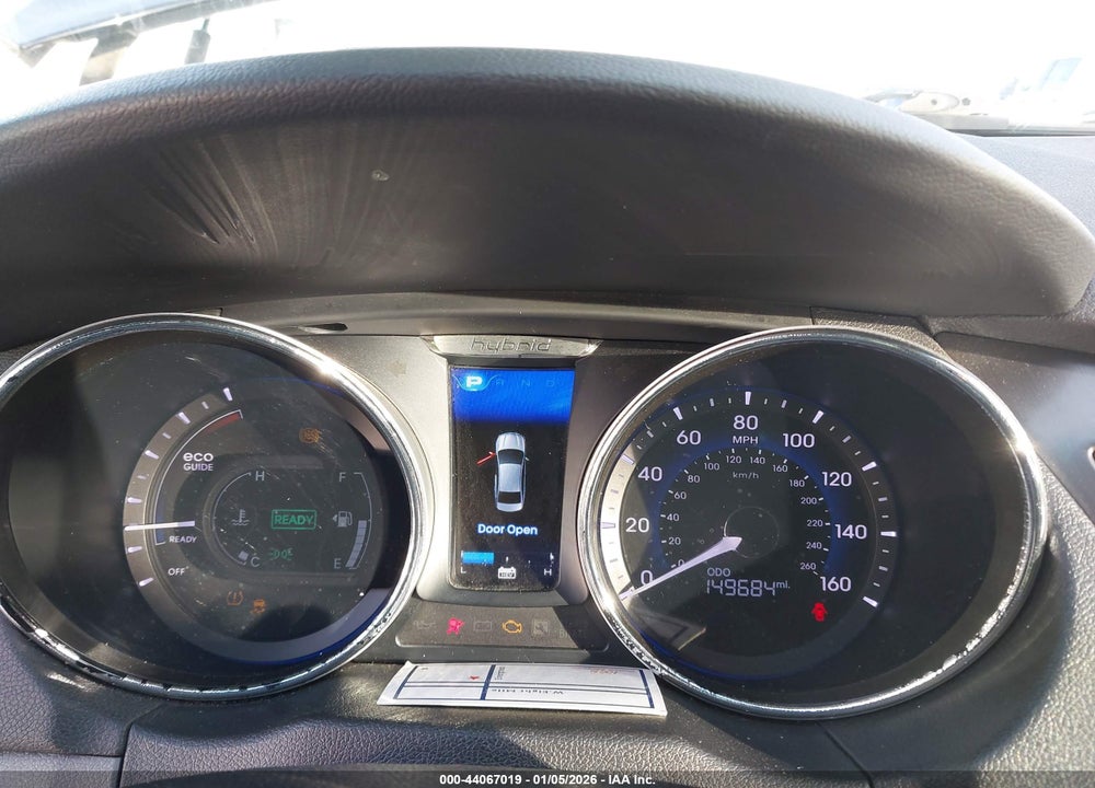 2012 HYUNDAI SONATA HYBRID VIN: KMHEC4A49CA060911
