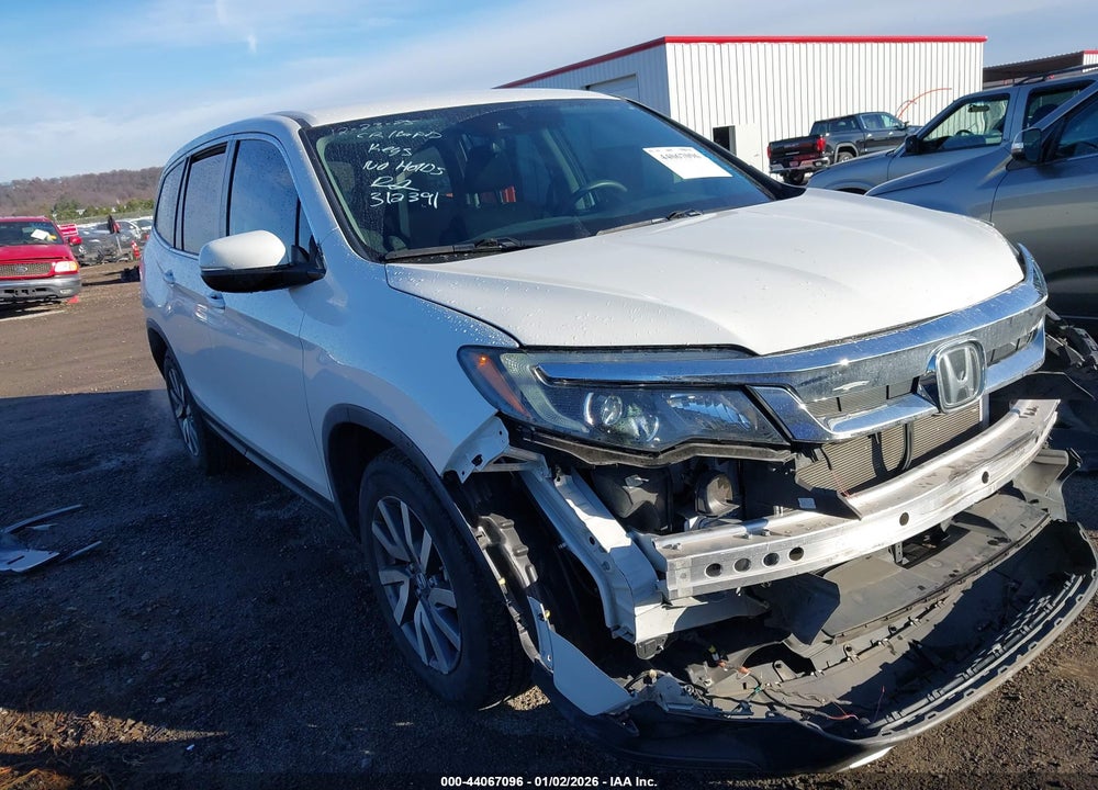 2020 HONDA PILOT AWD EX VIN: 5FNYF6H37LB014356