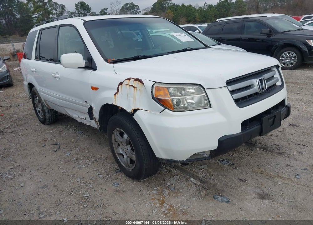 2006 HONDA PILOT EX-L VIN: 2HKYF18726H542530