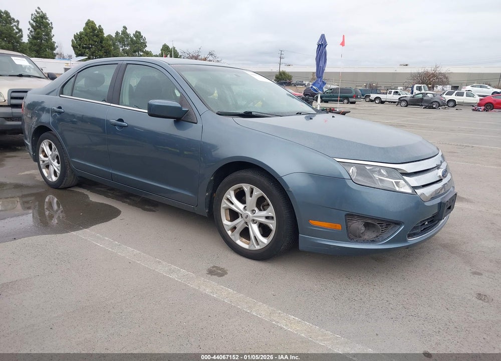 2012 FORD FUSION SE VIN: 3FAHP0HA1CR144694