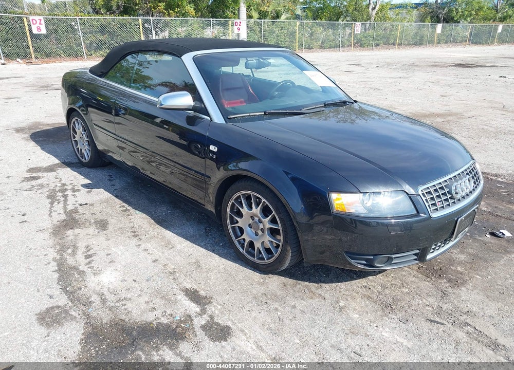 2006 AUDI S4 VIN: WUARL48H26K900107