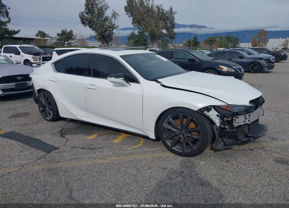 2021 LEXUS IS 350 F SPORT VIN: JTHGZ1B26M5043936