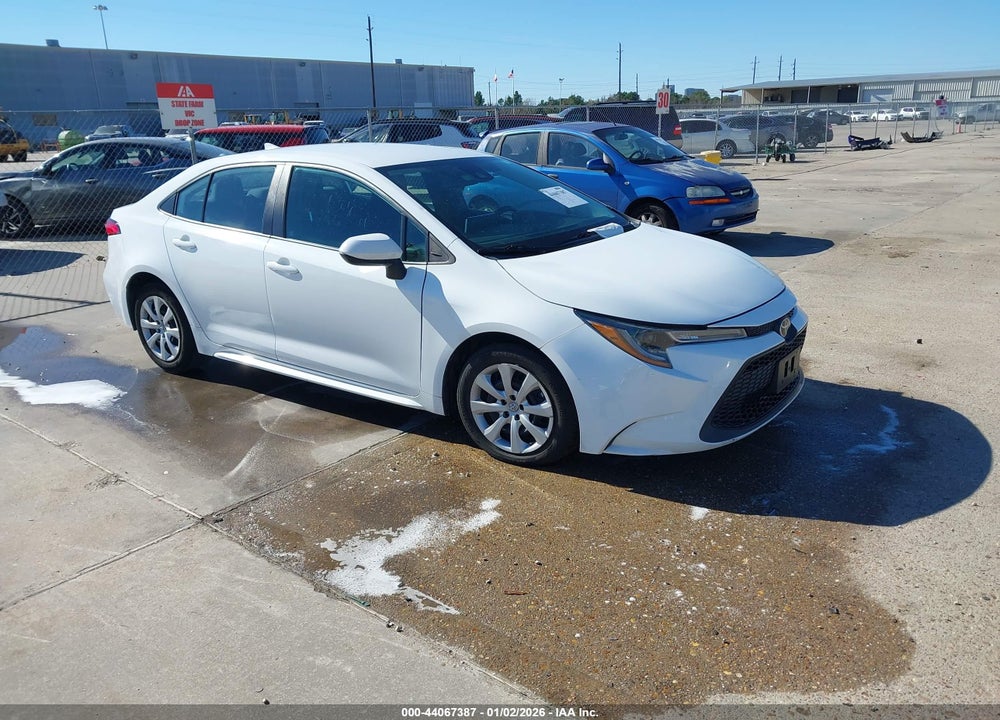 2020 TOYOTA COROLLA LE VIN: 5YFEPRAE4LP117333