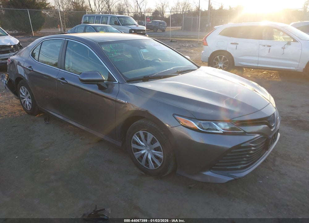 2019 TOYOTA CAMRY HYBRID LE VIN: 4T1B31HK9KU509121