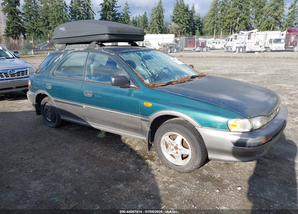 1996 SUBARU IMPREZA OUTBACK VIN: JF1GF4851TG817189