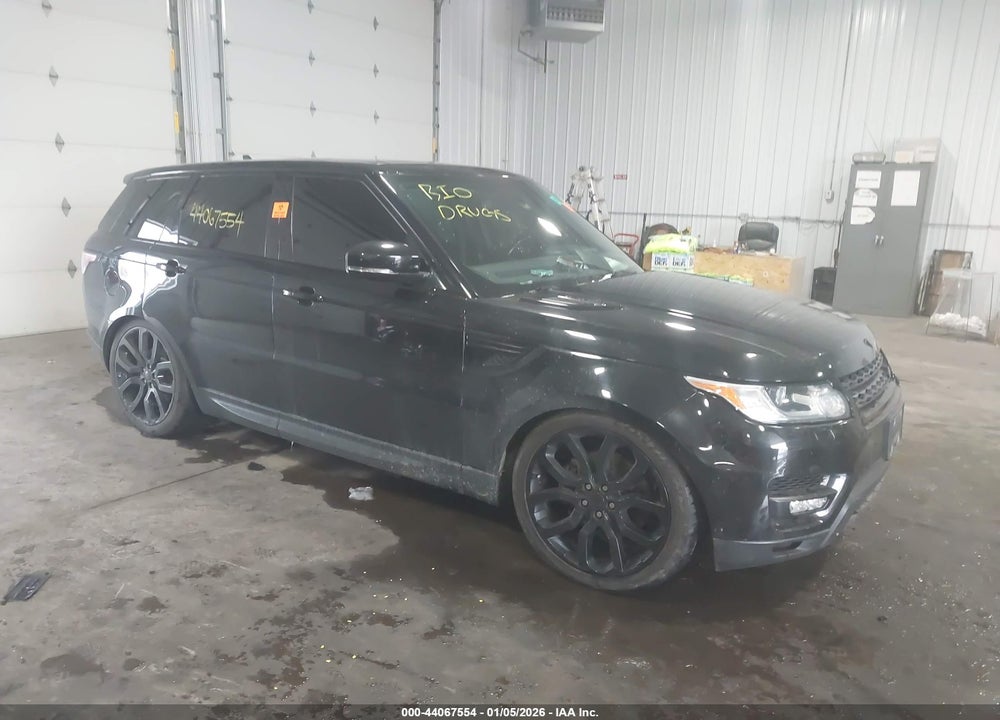 2015 LAND ROVER RANGE ROVER SPORT 3.0L V6 SUPERCHARGED HSE VIN: SALWR2VF7FA627850