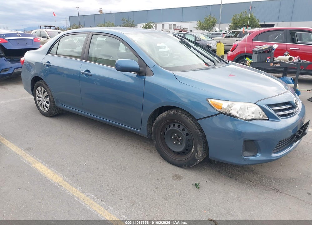 2013 TOYOTA COROLLA LE VIN: 5YFBU4EE5DP127167