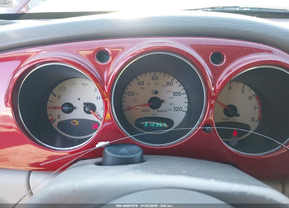2002 CHRYSLER PT CRUISER TOURING VIN: 3C4FY58B62T263881