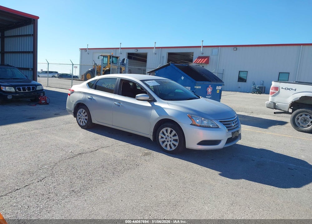 2015 NISSAN SENTRA SV VIN: 3N1AB7AP2FL693753