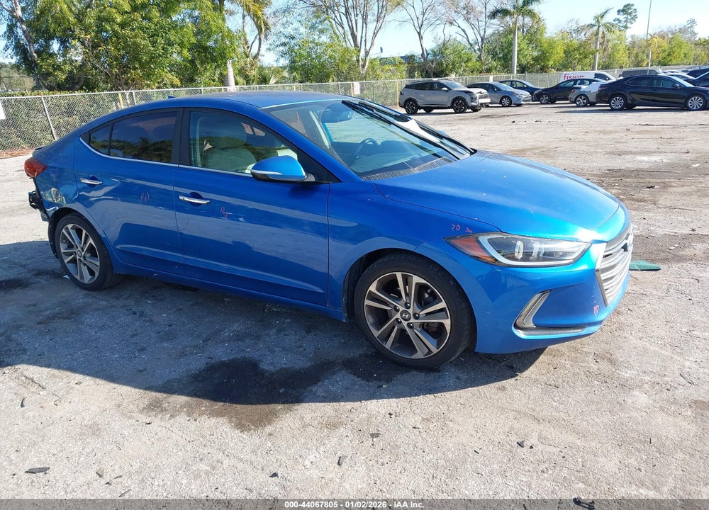 2017 HYUNDAI ELANTRA LIMITED VIN: KMHD84LF6HU077005