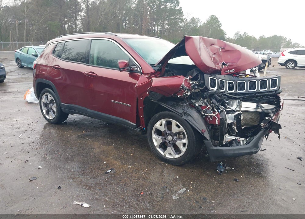 2021 JEEP COMPASS LIMITED 4X4 VIN: 3C4NJDCB3MT602911