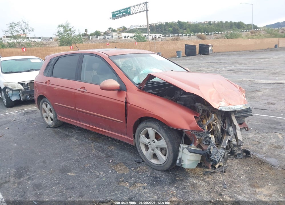 2008 KIA SPECTRA5 SX VIN: KNAFE161085020228