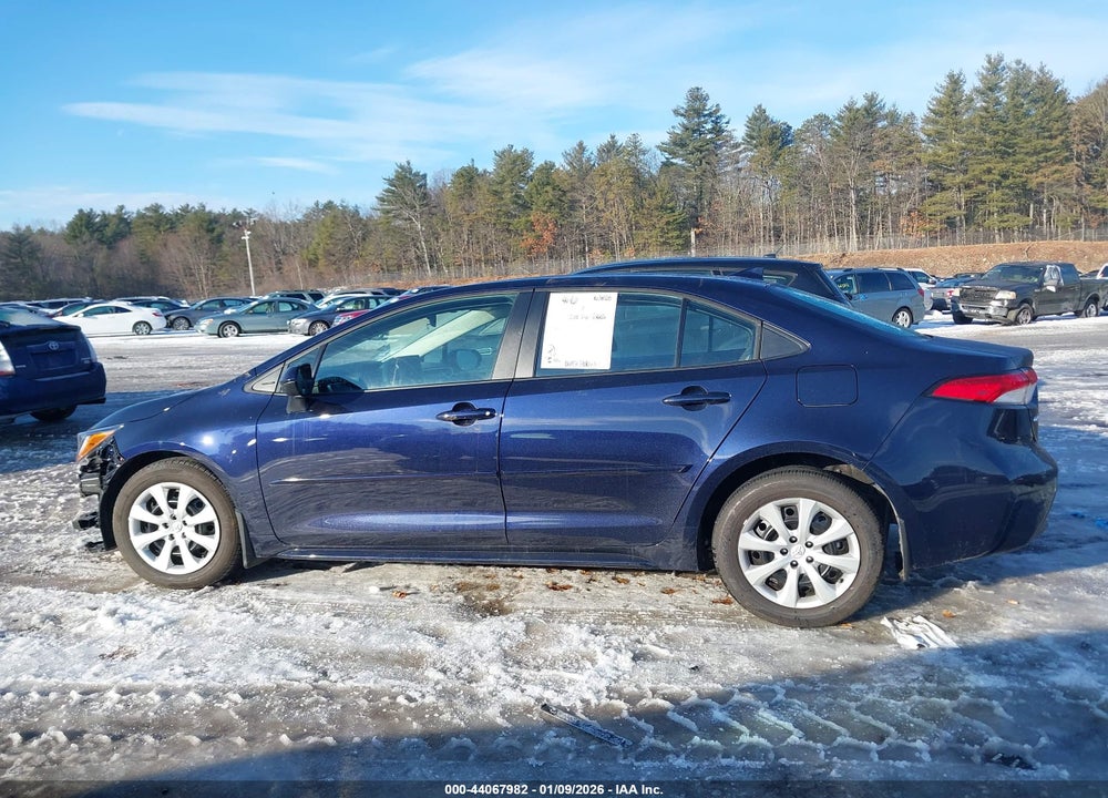 2025 TOYOTA COROLLA LE VIN: 5YFB4MDE3SP309934