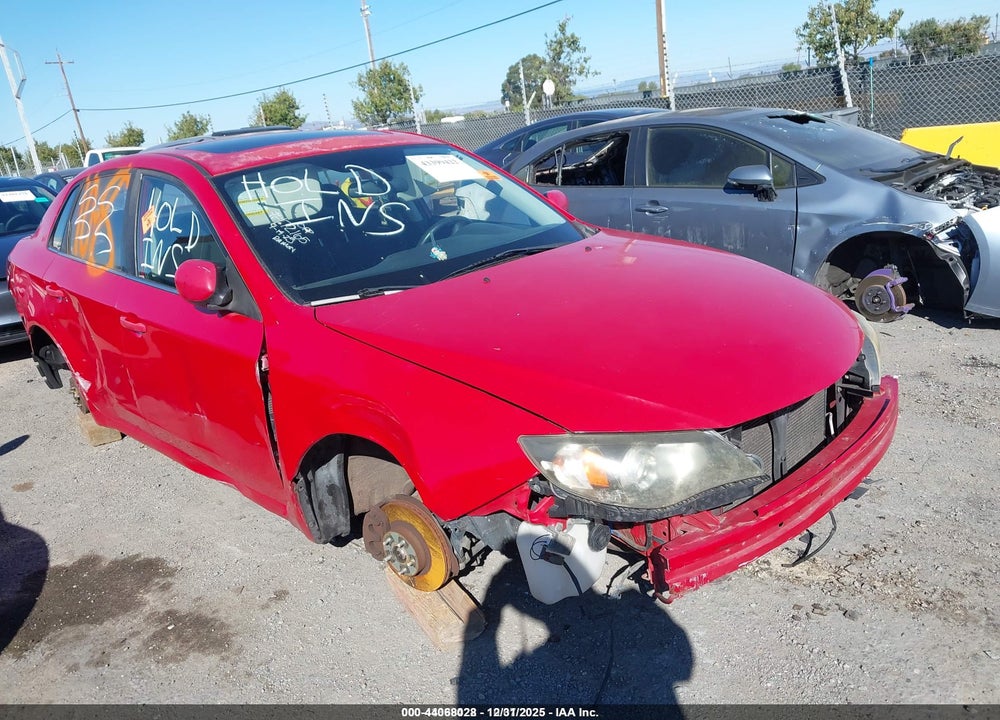 2009 SUBARU IMPREZA 2.5I VIN: JF1GE60689H516893