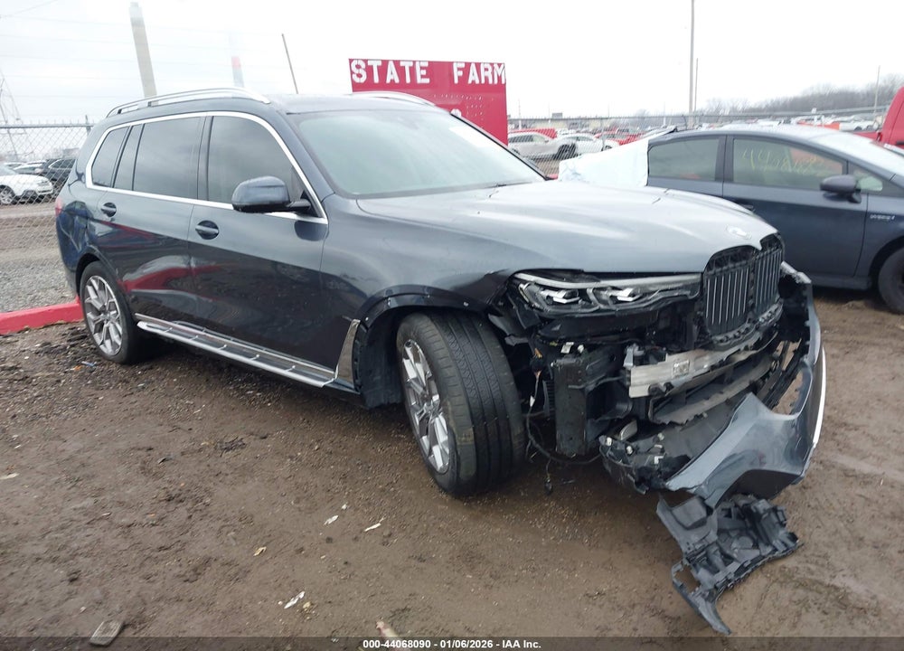 2021 BMW X7 XDRIVE40I VIN: 5UXCW2C05M9H65324