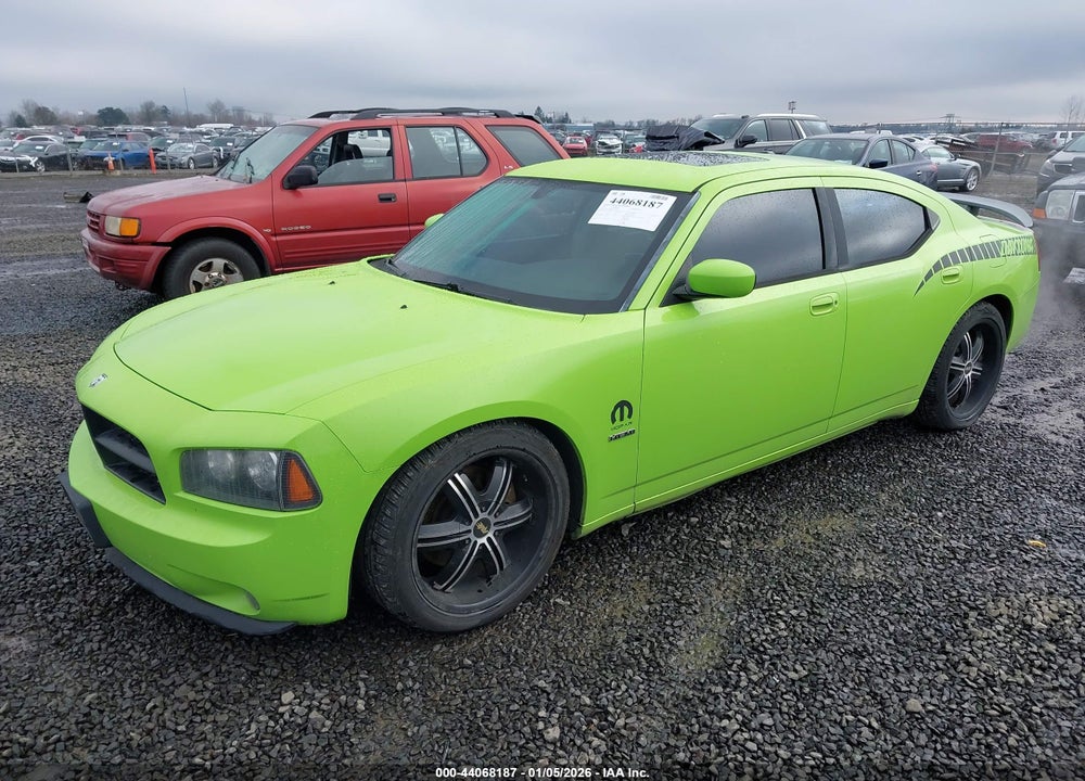 2007 DODGE CHARGER RT VIN: 2B3LA53H47H720823