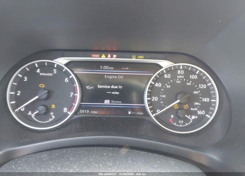 2025 NISSAN SENTRA SV VIN: 3N1AB8CV2SY266796