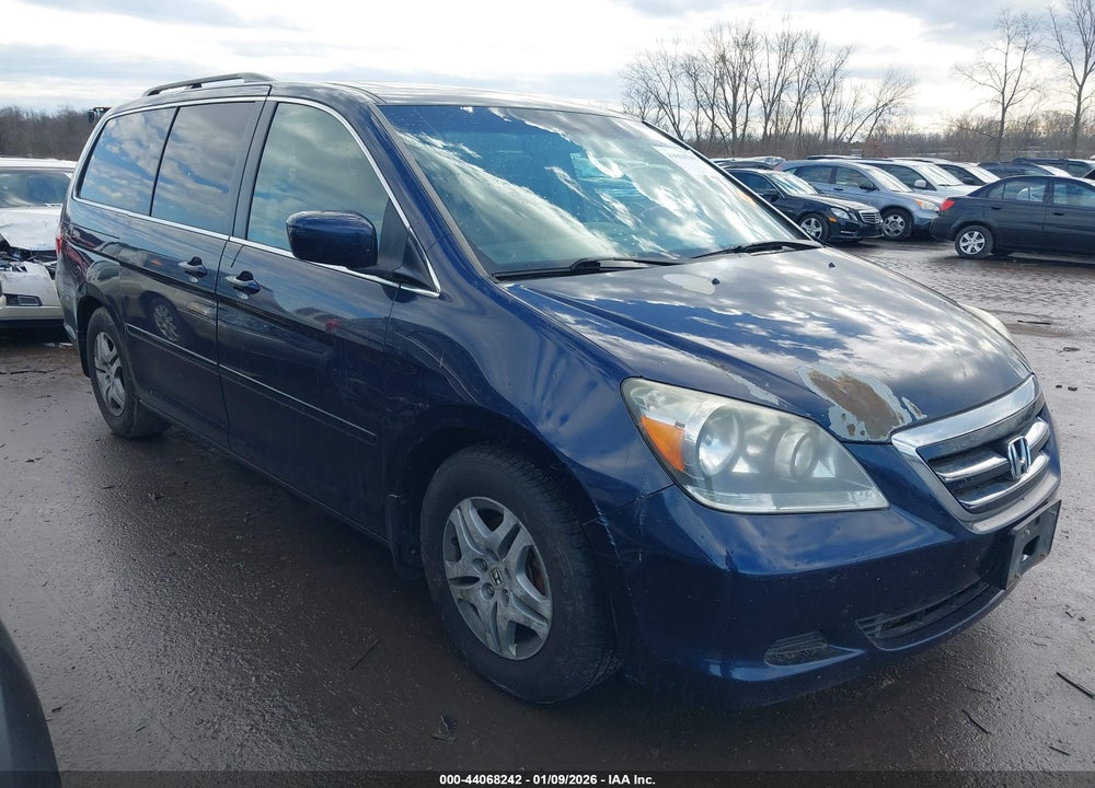 2006 HONDA ODYSSEY EX-L VIN: 5FNRL38776B110040