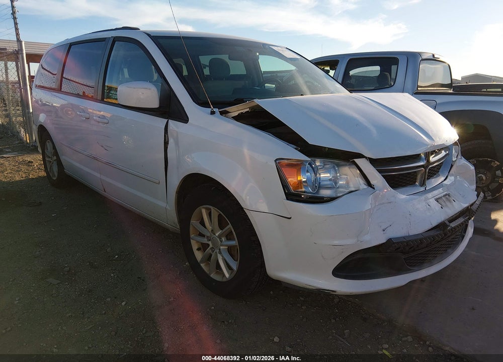 2016 DODGE GRAND CARAVAN SXT VIN: 2C4RDGCG8GR132419