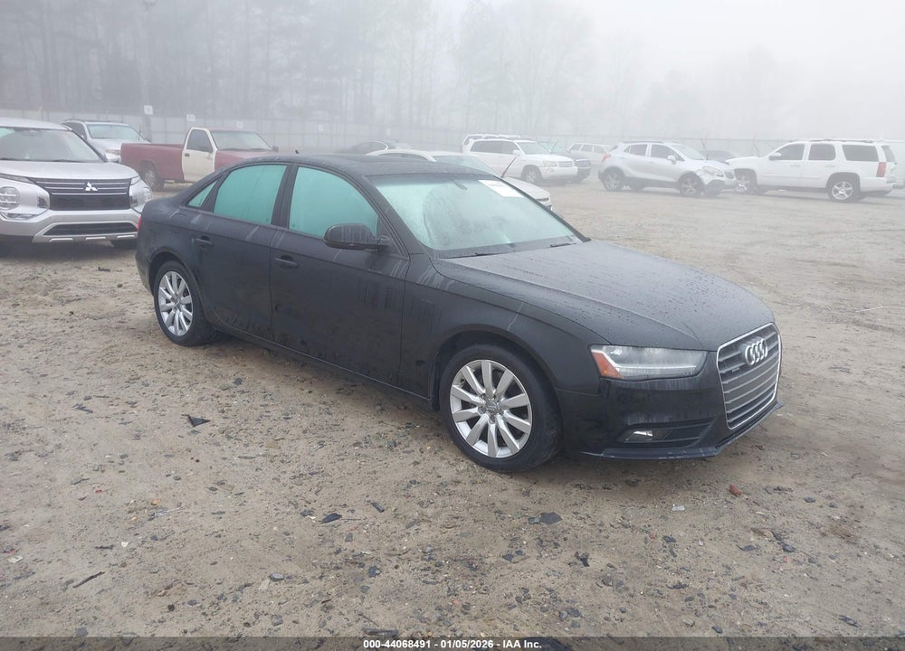 2014 AUDI A4 2.0T PREMIUM VIN: WAUDFAFL7EN018347