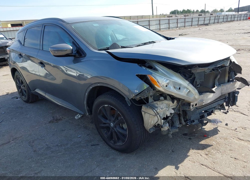 2017 NISSAN MURANO SV VIN: 5N1AZ2MH6HN115069