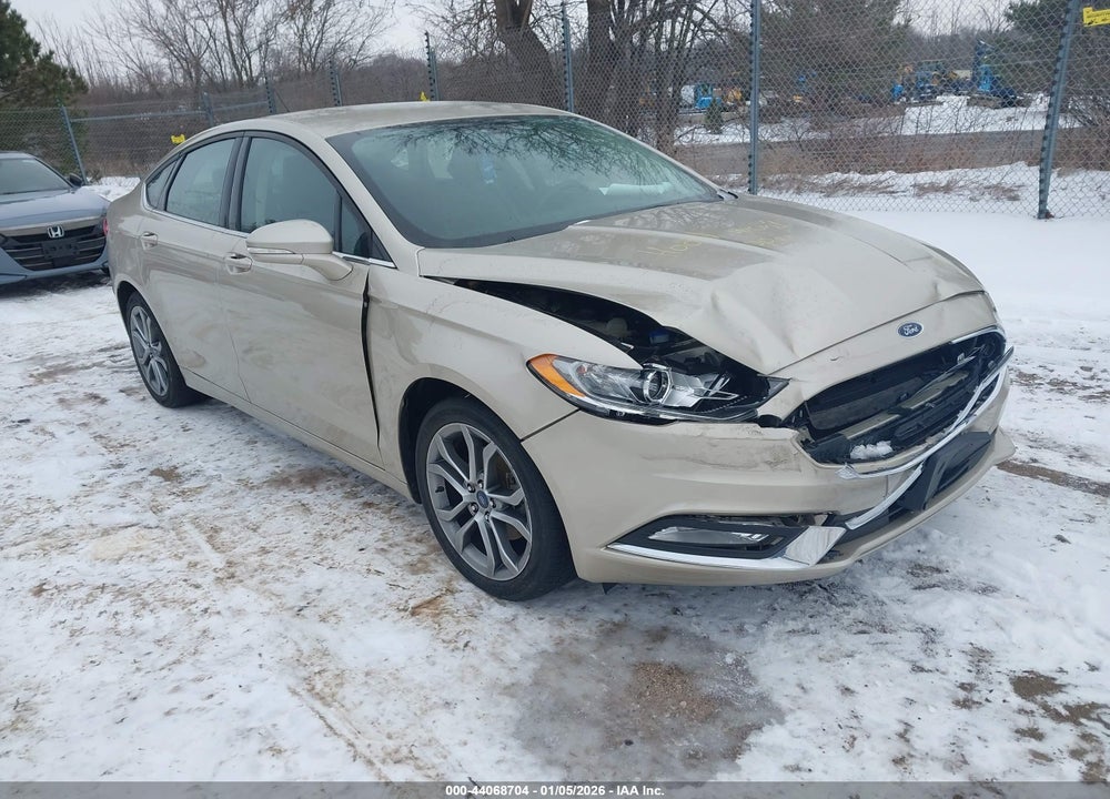 2017 FORD FUSION SE VIN: 3FA6P0HD1HR185139