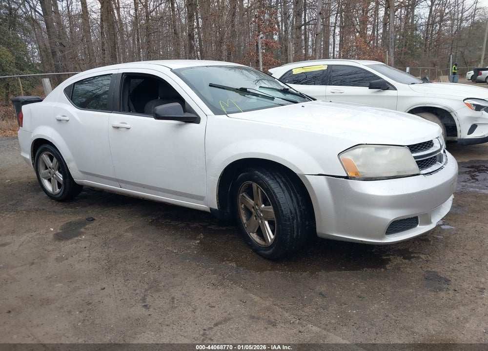 2013 DODGE AVENGER SE VIN: 1C3CDZAB1DN551766