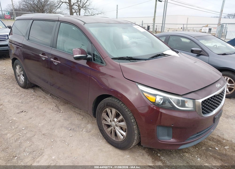 2017 KIA SEDONA LX VIN: KNDMB5C19H6281219