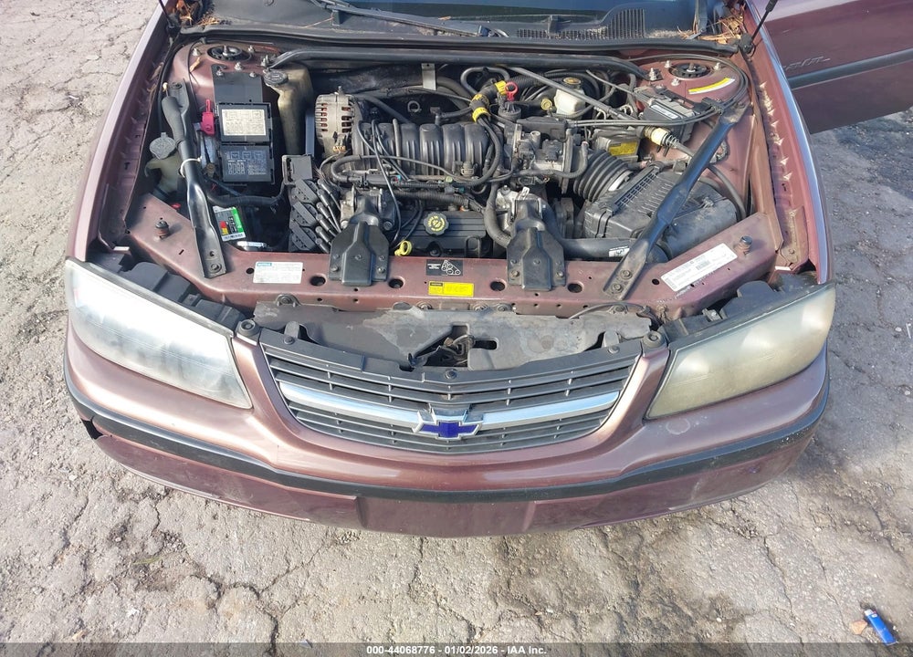 2000 CHEVROLET IMPALA LS VIN: 2G1WH55K7Y9326785