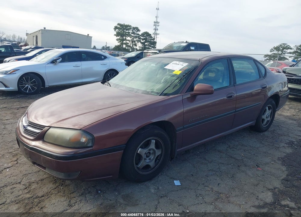 2000 CHEVROLET IMPALA LS VIN: 2G1WH55K7Y9326785