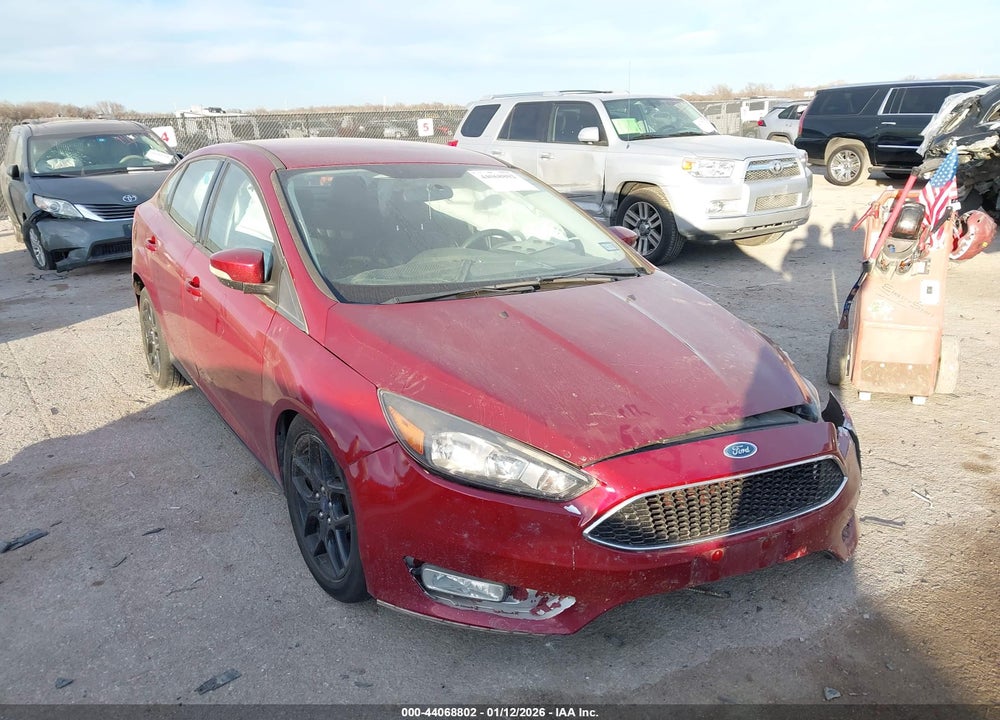2016 FORD FOCUS SE VIN: 1FADP3F23GL290711