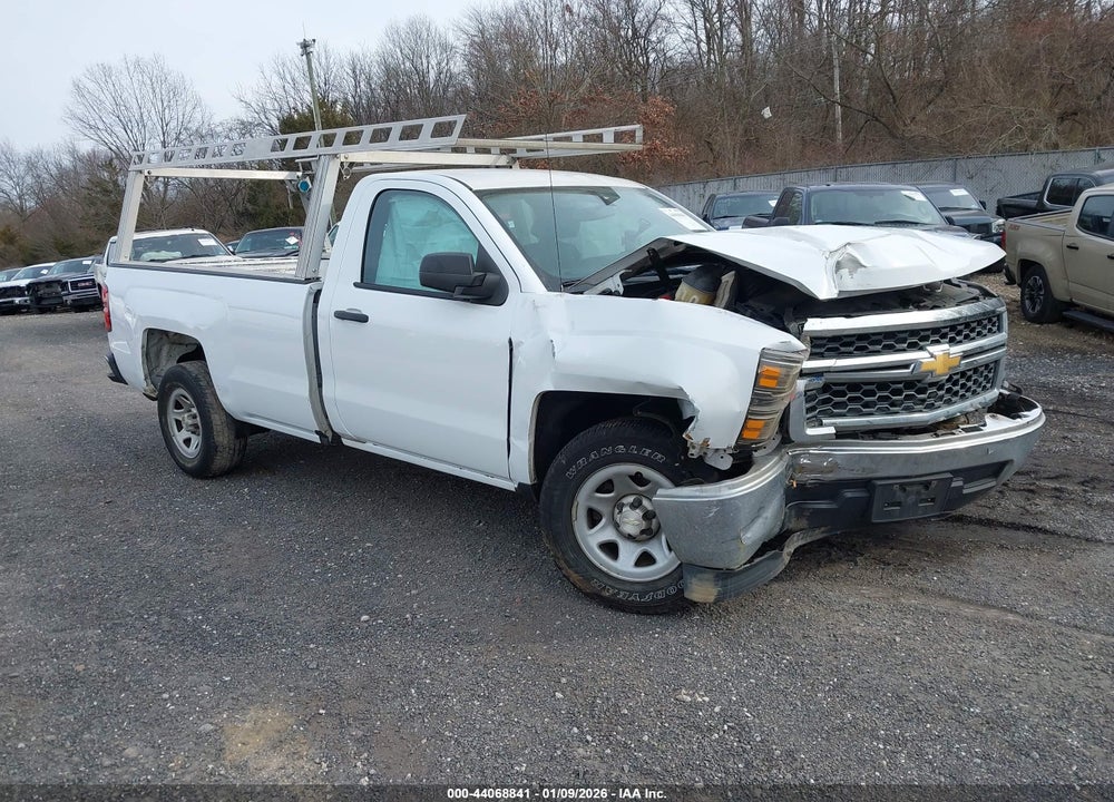 2014 CHEVROLET SILVERADO 1500 WORK TRUCK 1WT VIN: 1GCNCPEH4EZ317478