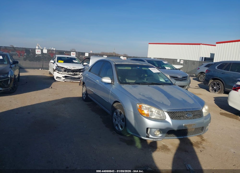 2008 KIA SPECTRA EX VIN: KNAFE121385520373